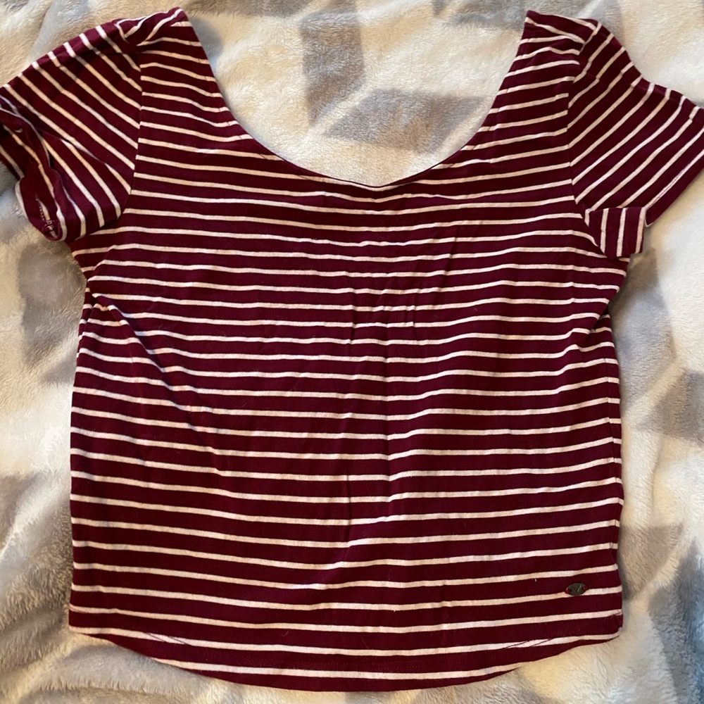 Striped Crop Top